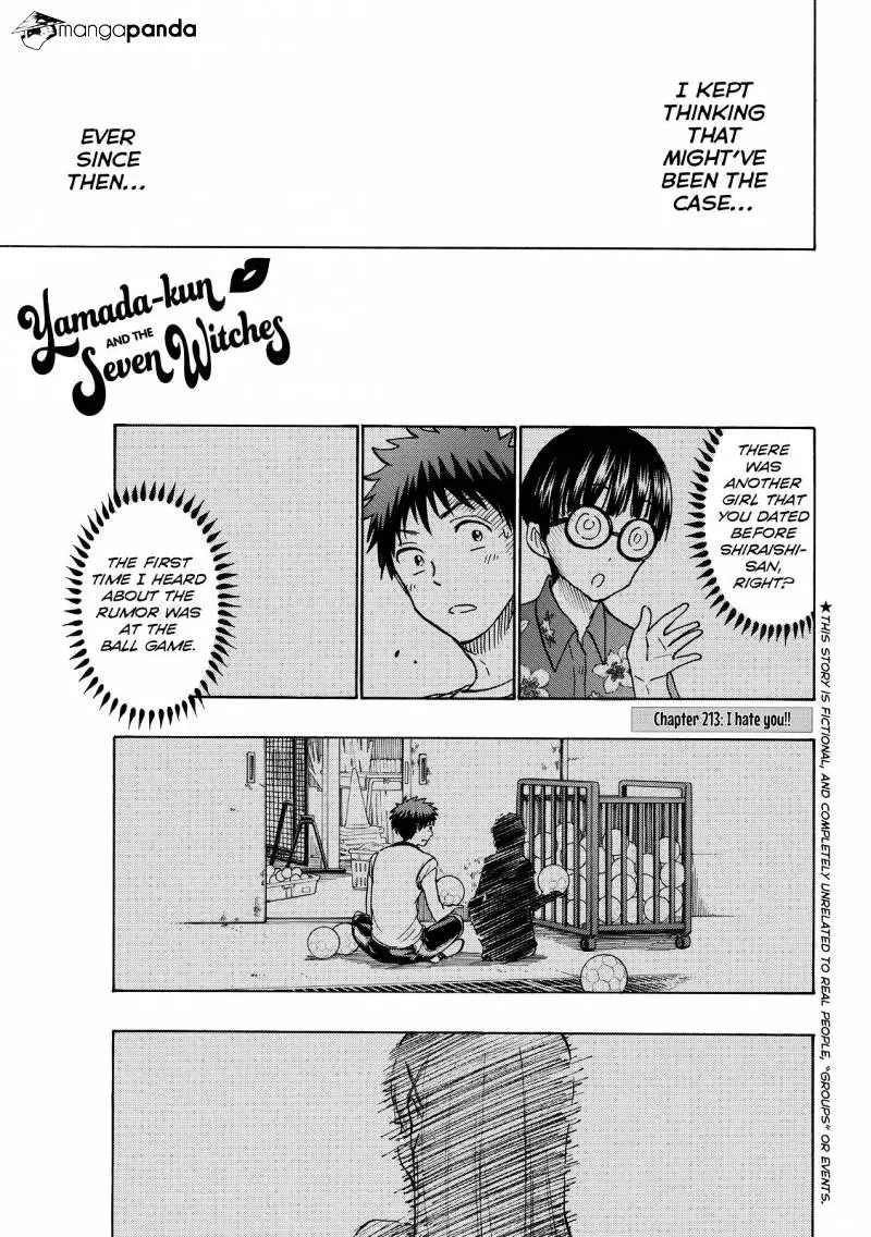 Yamada-Kun To 7-Nin No Majo Chapter 213 page 1 - 