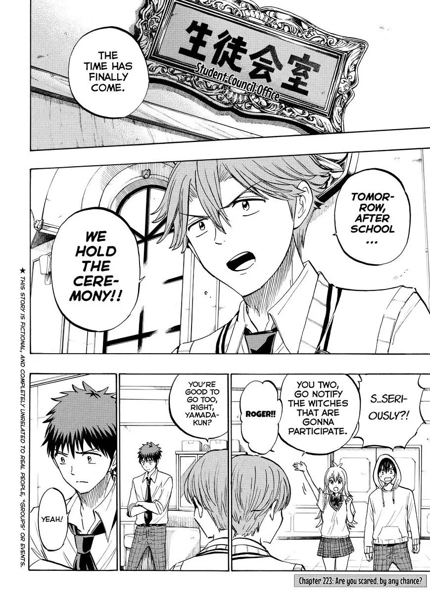 Yamada-Kun To 7-Nin No Majo Chapter 223 page 2 - 
