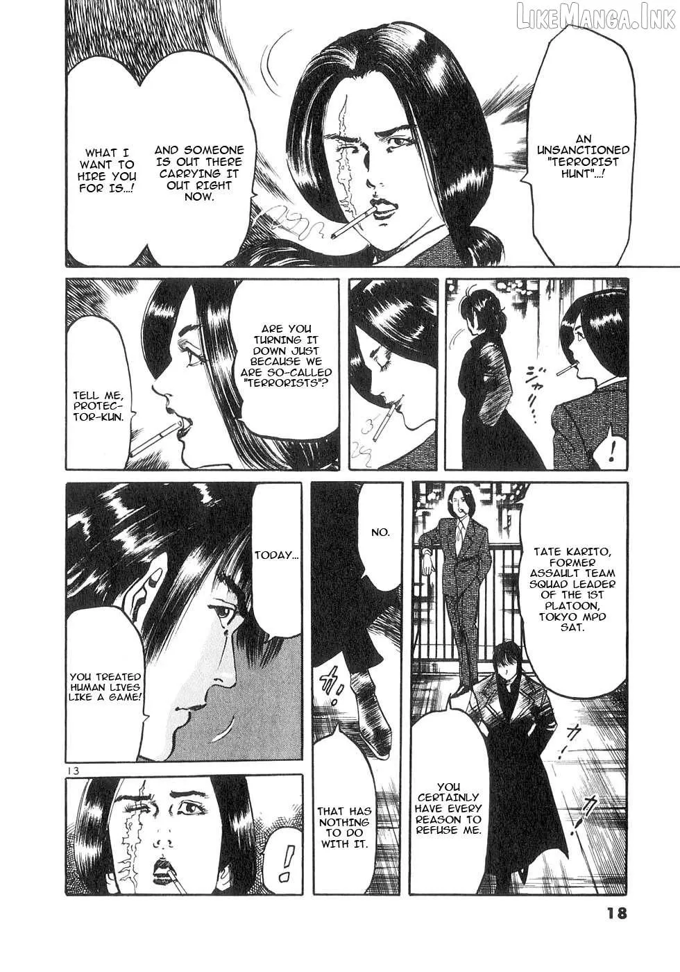 Yami no Aegis Chapter 137 page 18 - 
