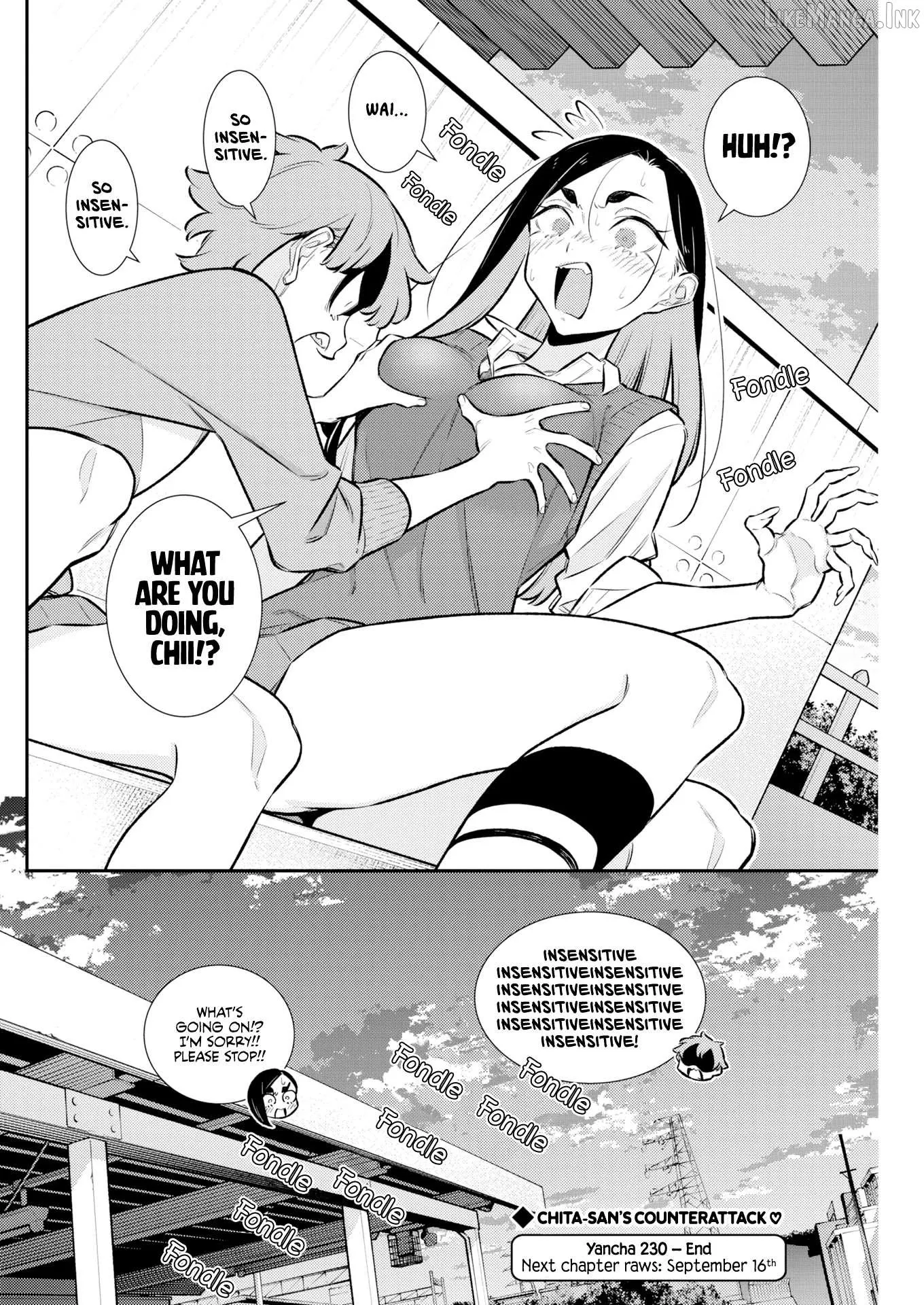 Yancha Gal no Anjo-san Chapter 230 page 16 - 