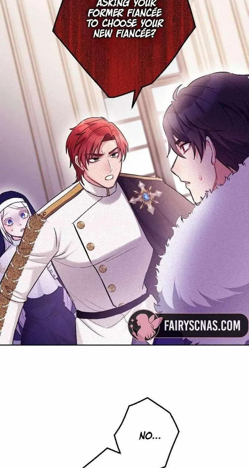 Yari Suterareta Seijo wa, Raisede wa Dekiai Kyohi Suru Koto o Chikaimasu Chapter 66 page 44 - 
