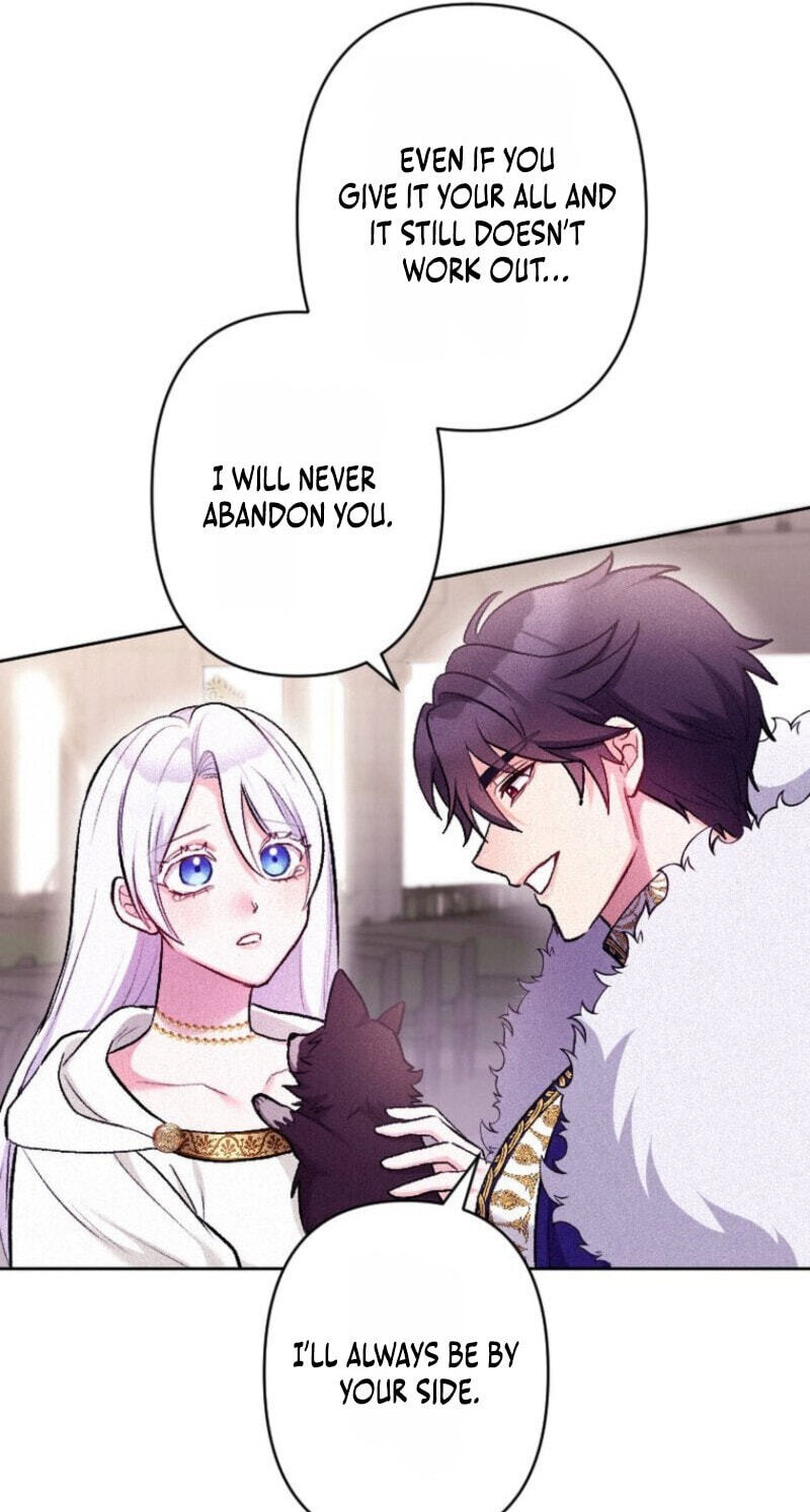 Yari Suterareta Seijo wa, Raisede wa Dekiai Kyohi Suru Koto o Chikaimasu Chapter 74 page 55 - 