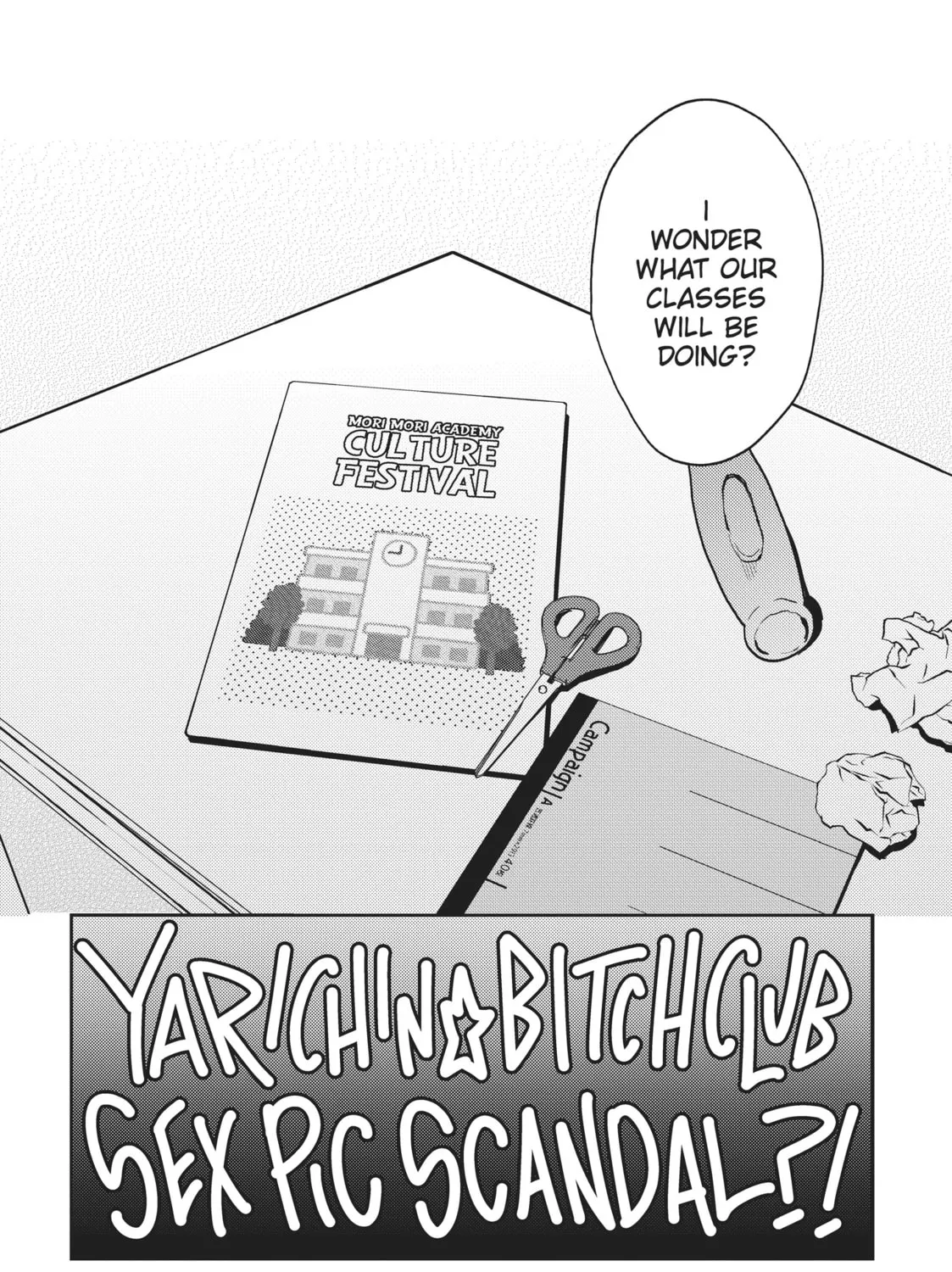 Yarichin Bitch Bu Chapter 22 page 55 - 