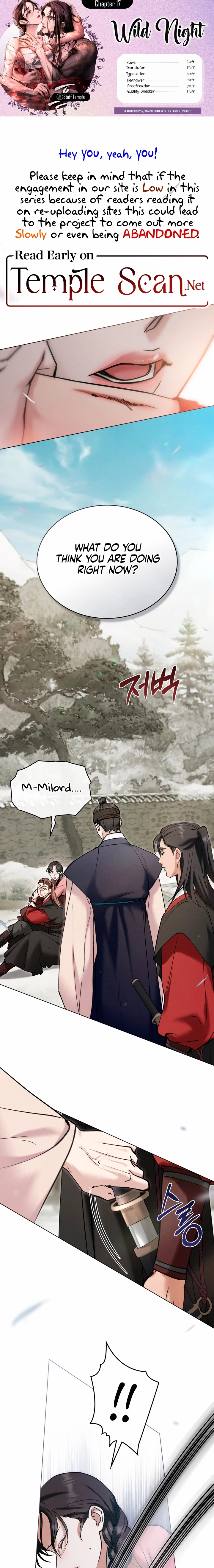 Yasei no Yoru Chapter 17 page 1 - 