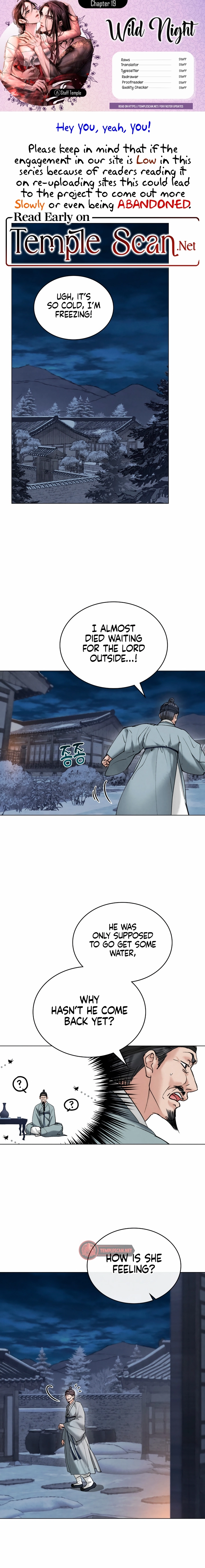 Yasei no Yoru Chapter 19 page 1 - 