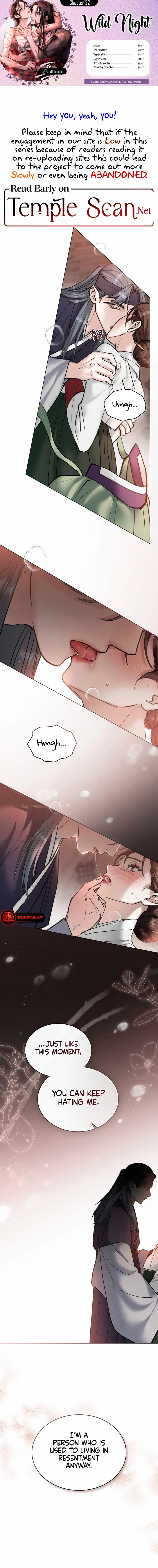 Yasei no Yoru Chapter 22 page 1 - 