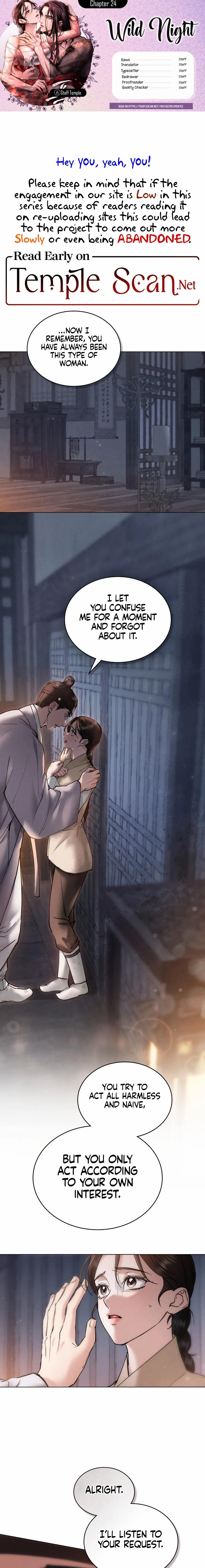 Yasei no Yoru Chapter 24 page 1 - 