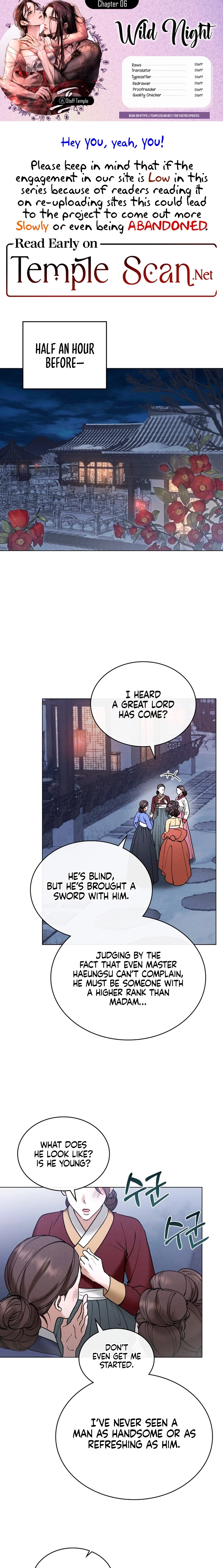 Yasei no Yoru Chapter 6 page 1 - 