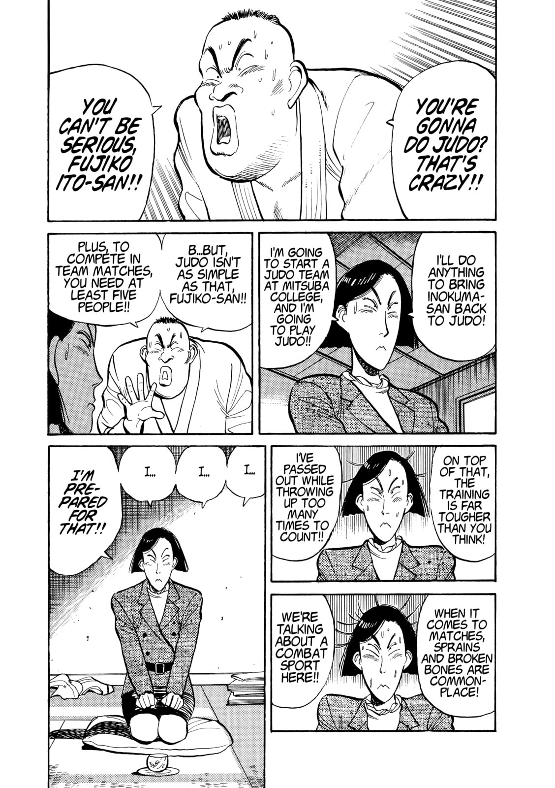 Yawara! Chapter 112 page 7 - 