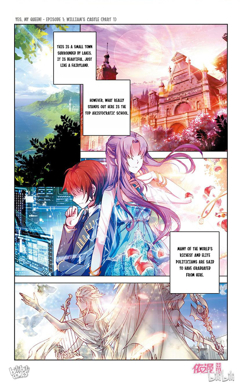 Yes, My Queen! Chapter 1 page 2 - 