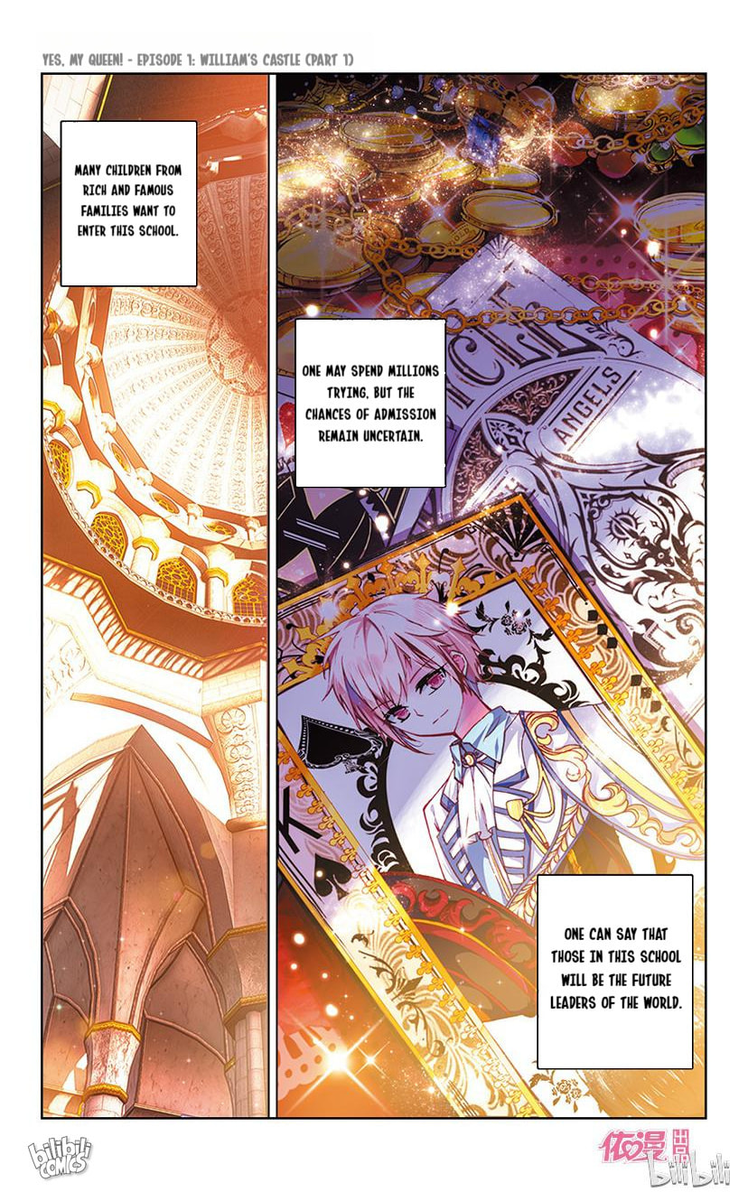 Yes, My Queen! Chapter 1 page 3 - 