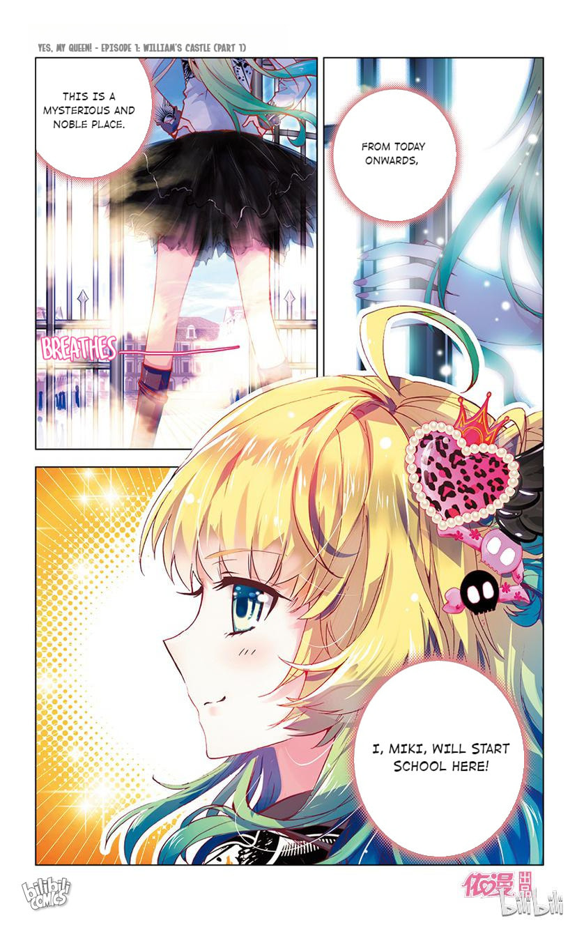 Yes, My Queen! Chapter 1 page 5 - 