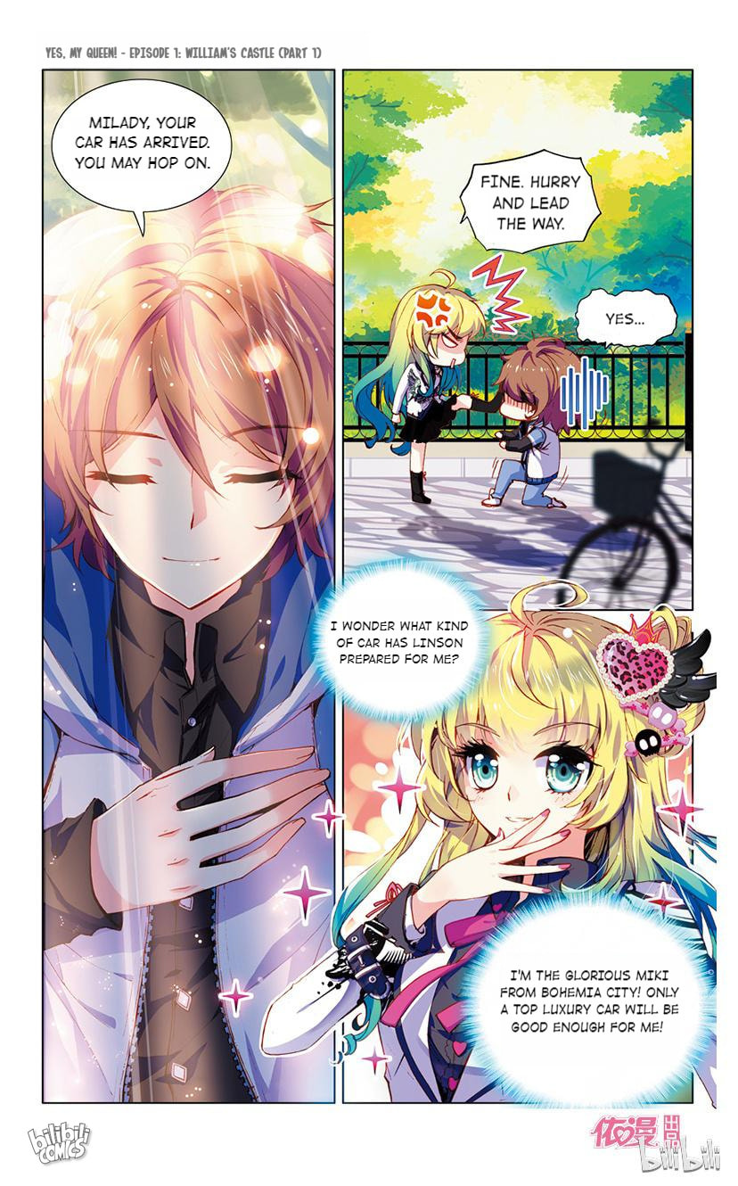 Yes, My Queen! Chapter 1 page 6 - 