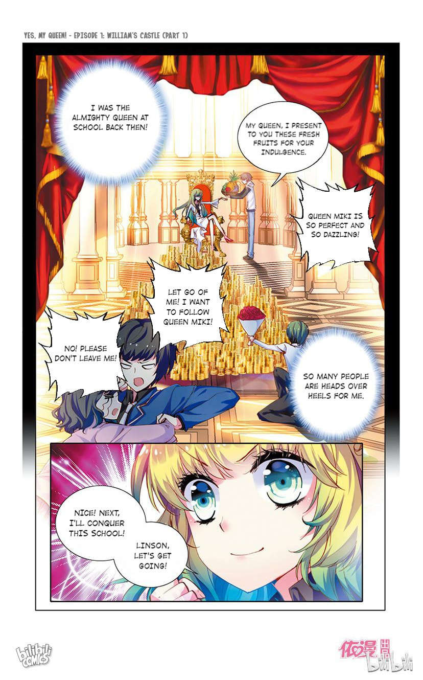 Yes, My Queen! Chapter 1 page 7 - 