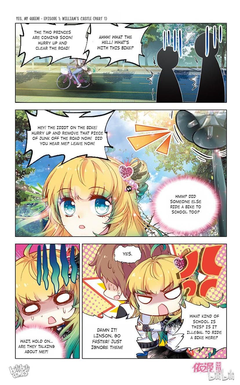Yes, My Queen! Chapter 1 page 9 - 
