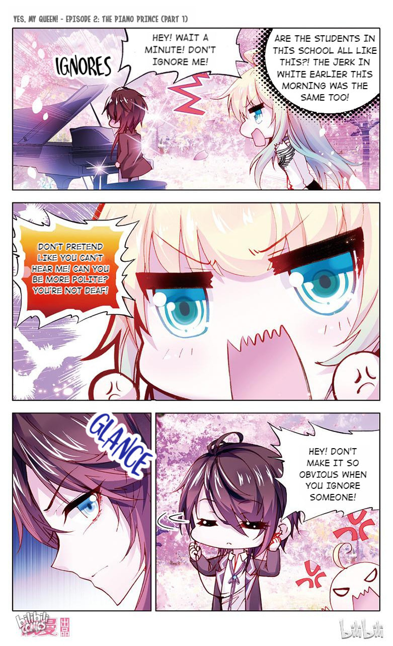 Yes, My Queen! Chapter 3 page 8 - 