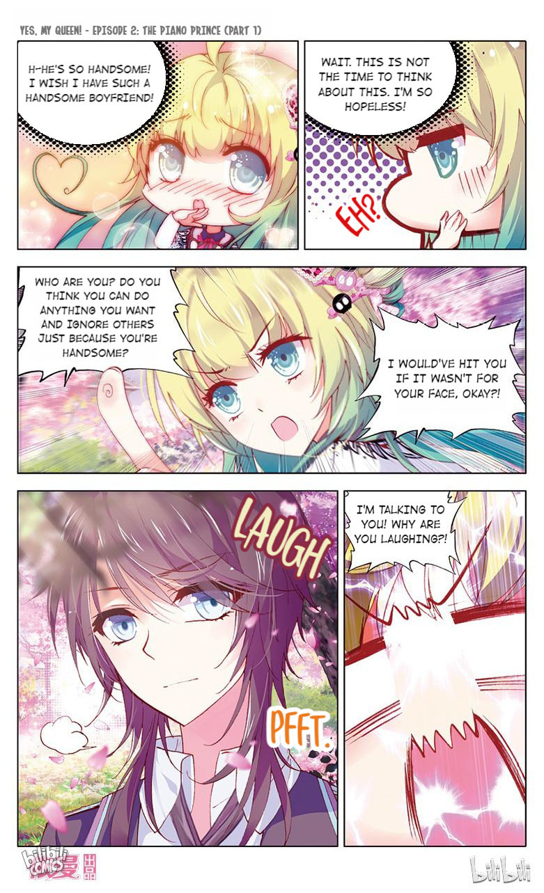 Yes, My Queen! Chapter 3 page 10 - 
