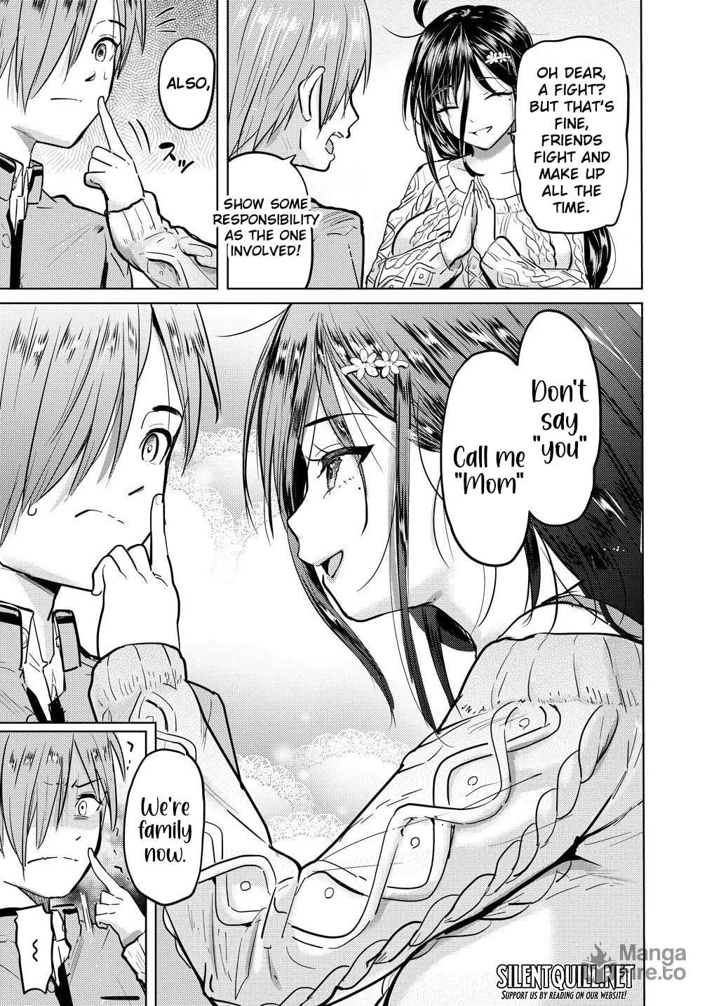 Yonin no Mama no Sei de Ore no Rabukome ga Mama Naranai Chapter 1 page 12 - 