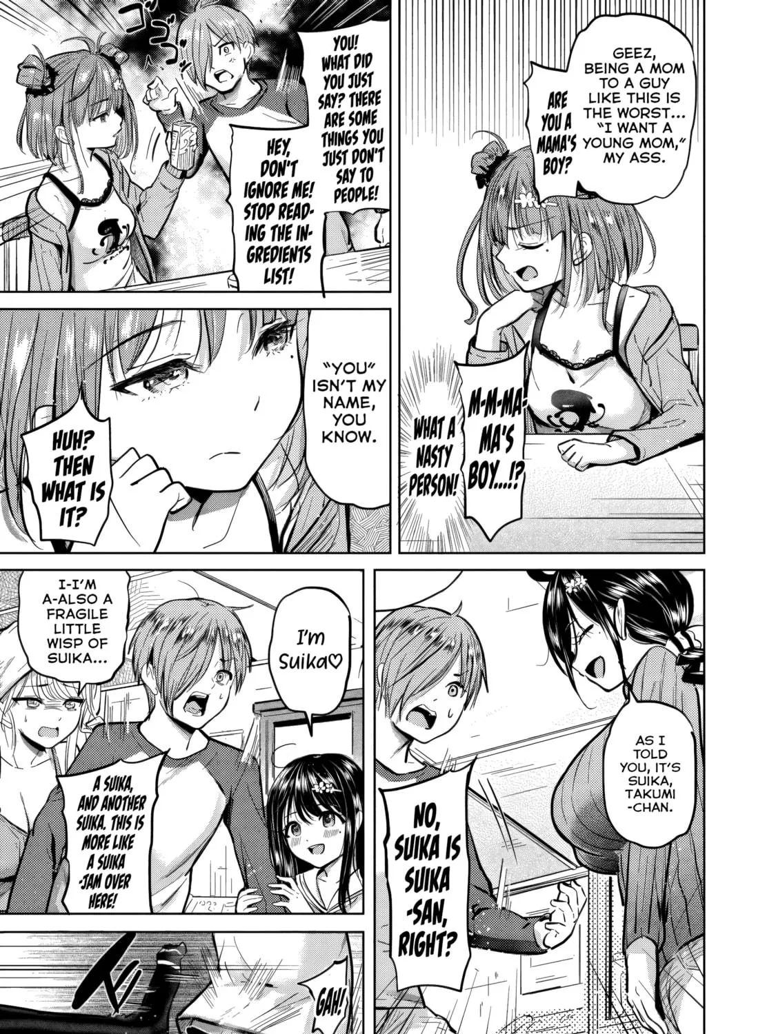 Yonin no Mama no Sei de Ore no Rabukome ga Mama Naranai Chapter 2 page 16 - 