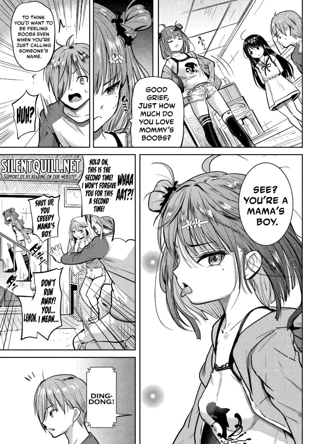 Yonin no Mama no Sei de Ore no Rabukome ga Mama Naranai Chapter 2 page 28 - 