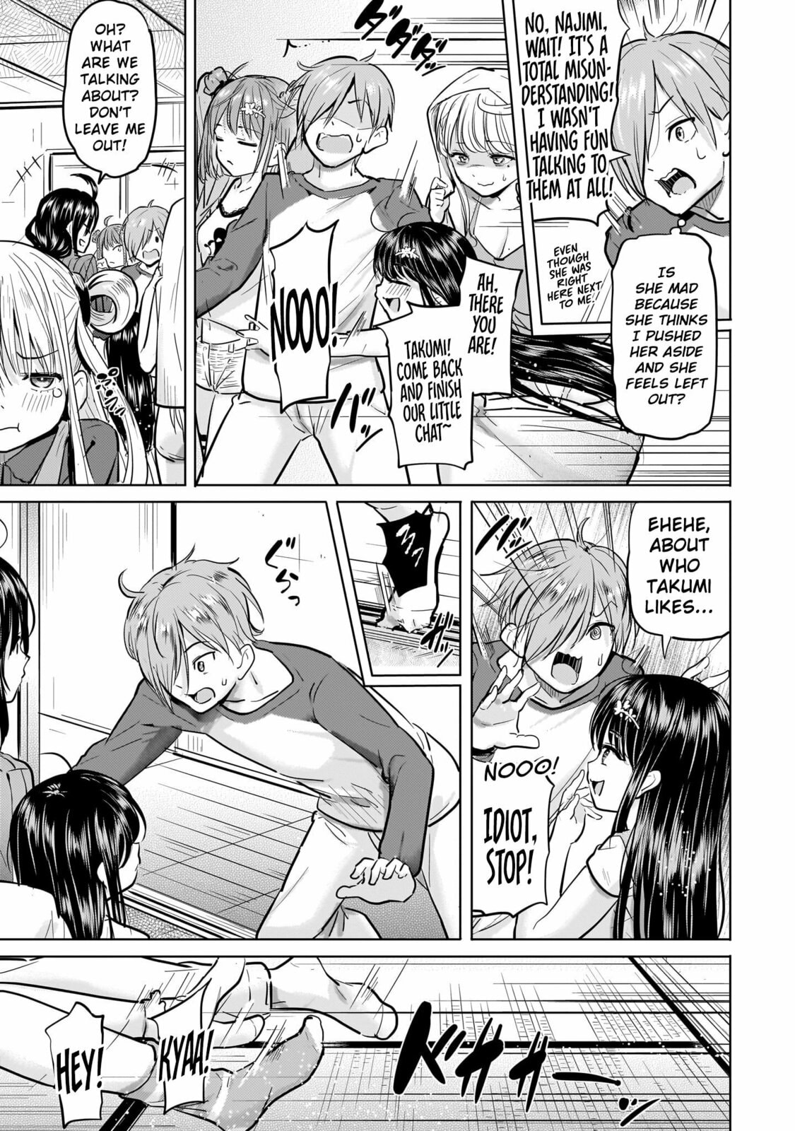 Yonin no Mama no Sei de Ore no Rabukome ga Mama Naranai Chapter 3 page 16 - 