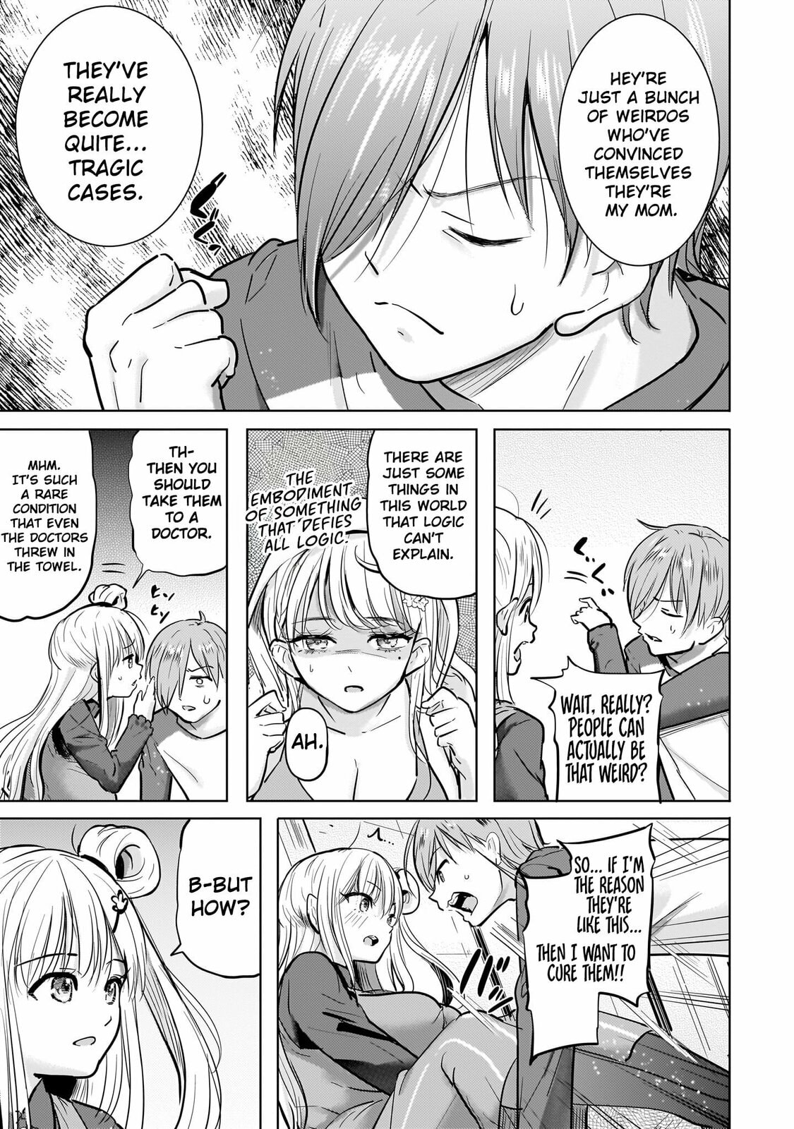 Yonin no Mama no Sei de Ore no Rabukome ga Mama Naranai Chapter 3 page 21 - 