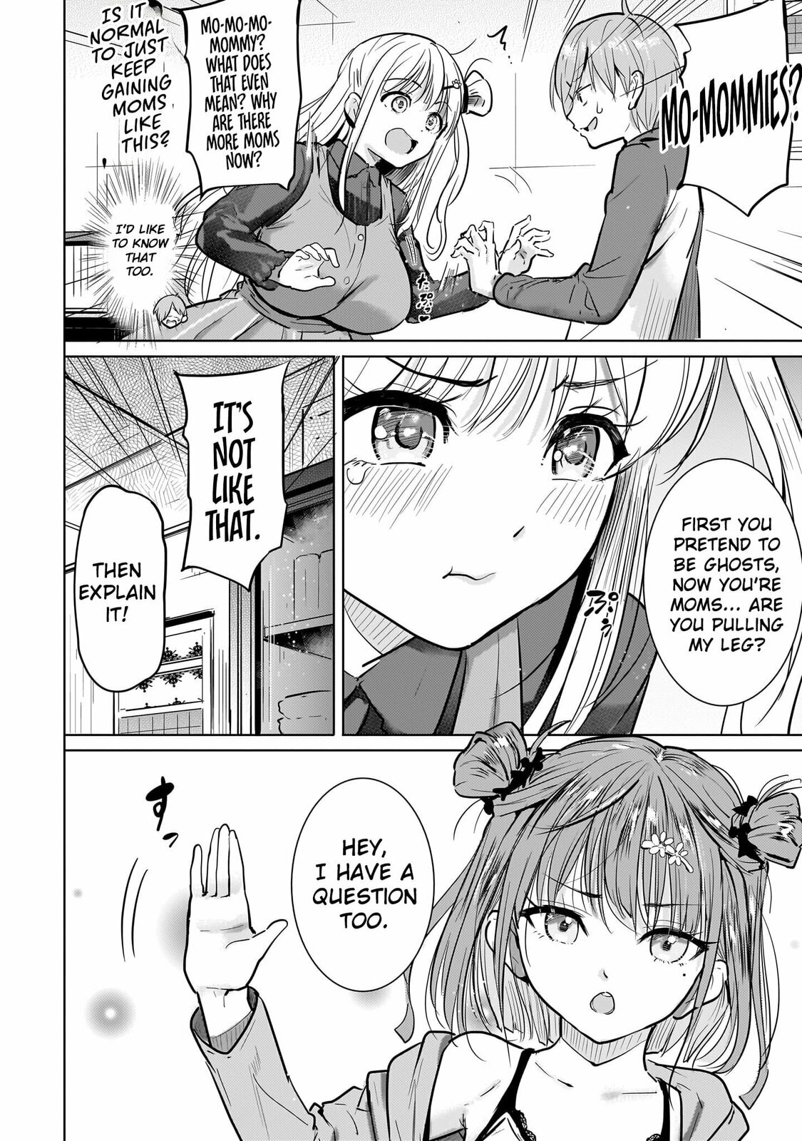 Yonin no Mama no Sei de Ore no Rabukome ga Mama Naranai Chapter 3 page 7 - 