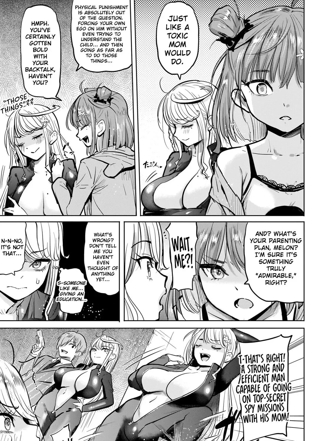Yonin no Mama no Sei de Ore no Rabukome ga Mama Naranai Chapter 4 page 19 - 