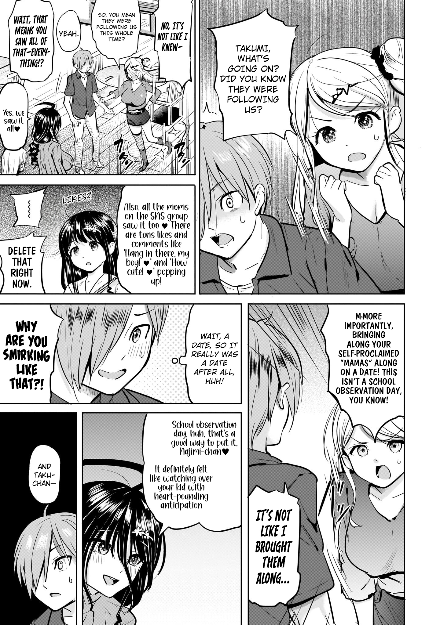 Yonin no Mama no Sei de Ore no Rabukome ga Mama Naranai Chapter 5 page 31 - 