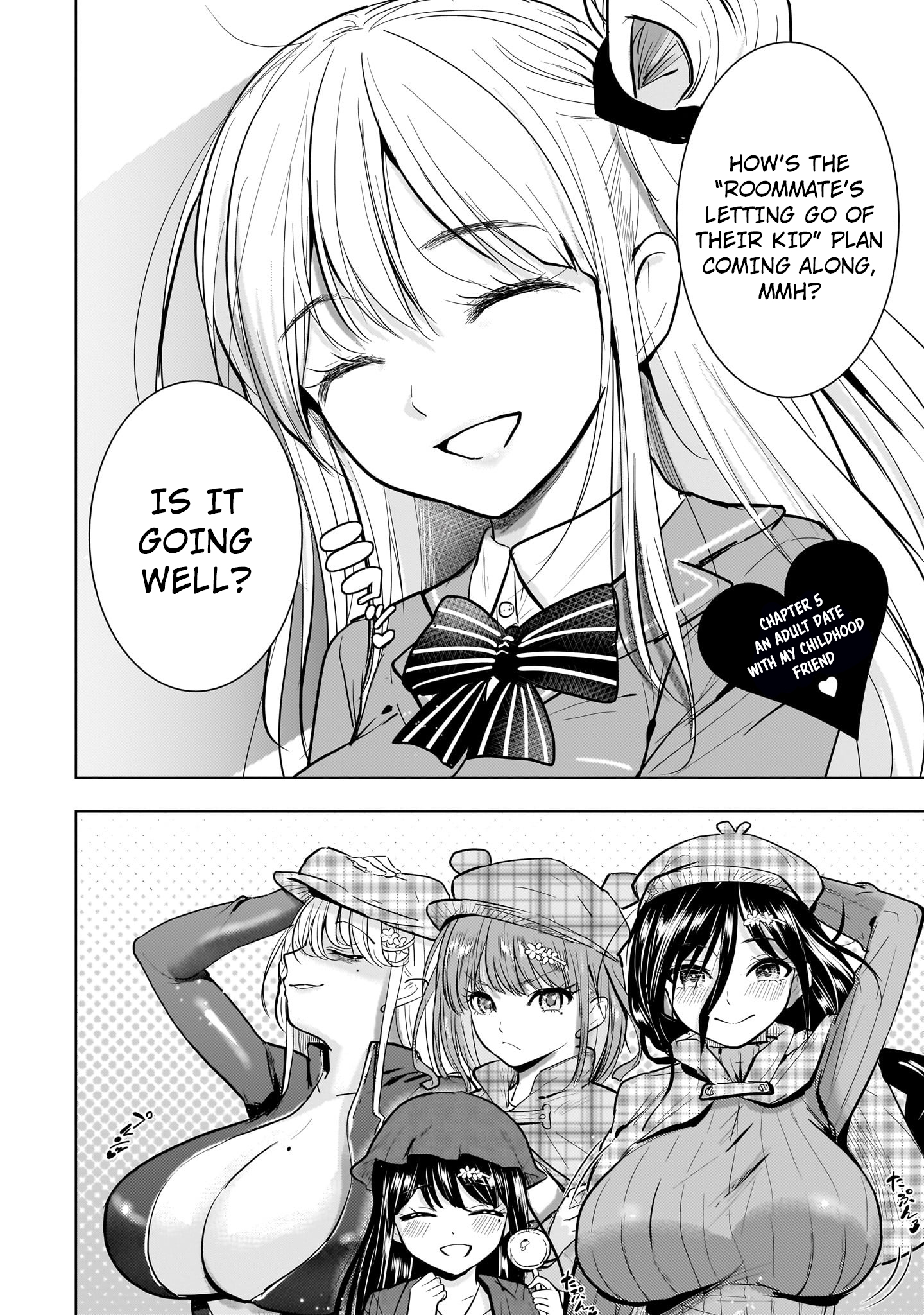 Yonin no Mama no Sei de Ore no Rabukome ga Mama Naranai Chapter 5 page 7 - 