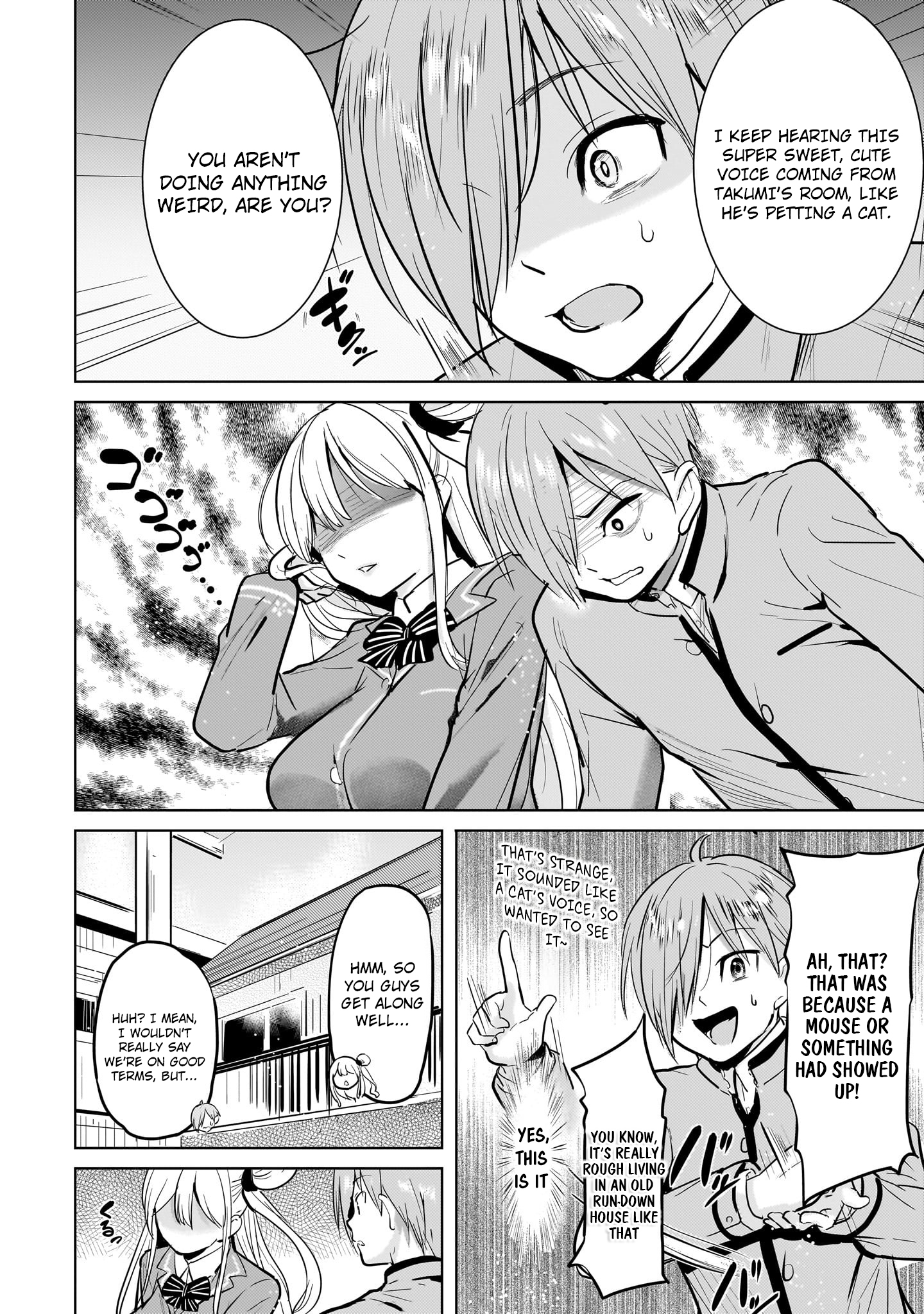 Yonin no Mama no Sei de Ore no Rabukome ga Mama Naranai Chapter 5 page 9 - 