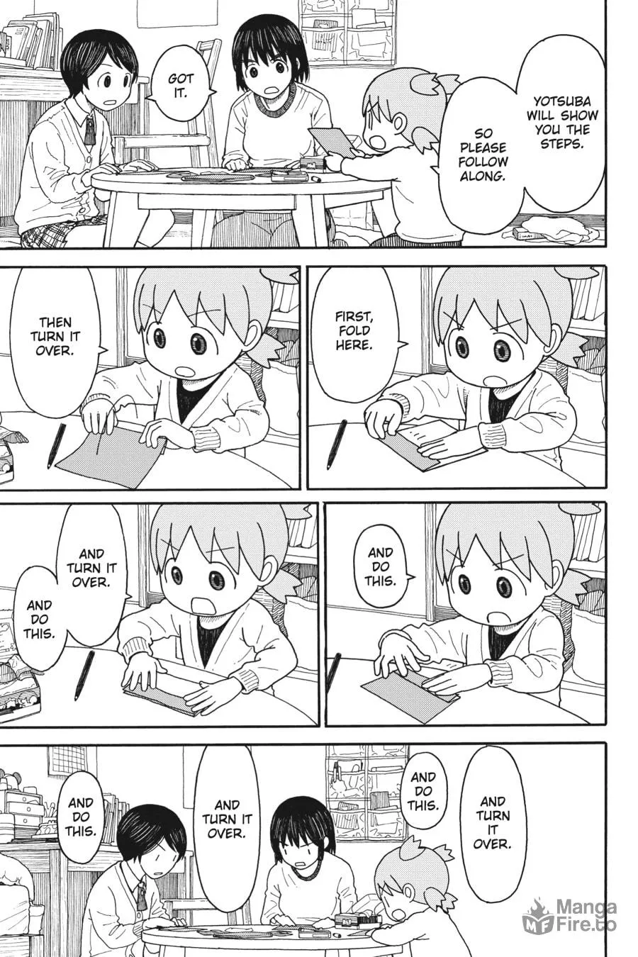 Yotsuba&! Chapter 101 page 33 - 