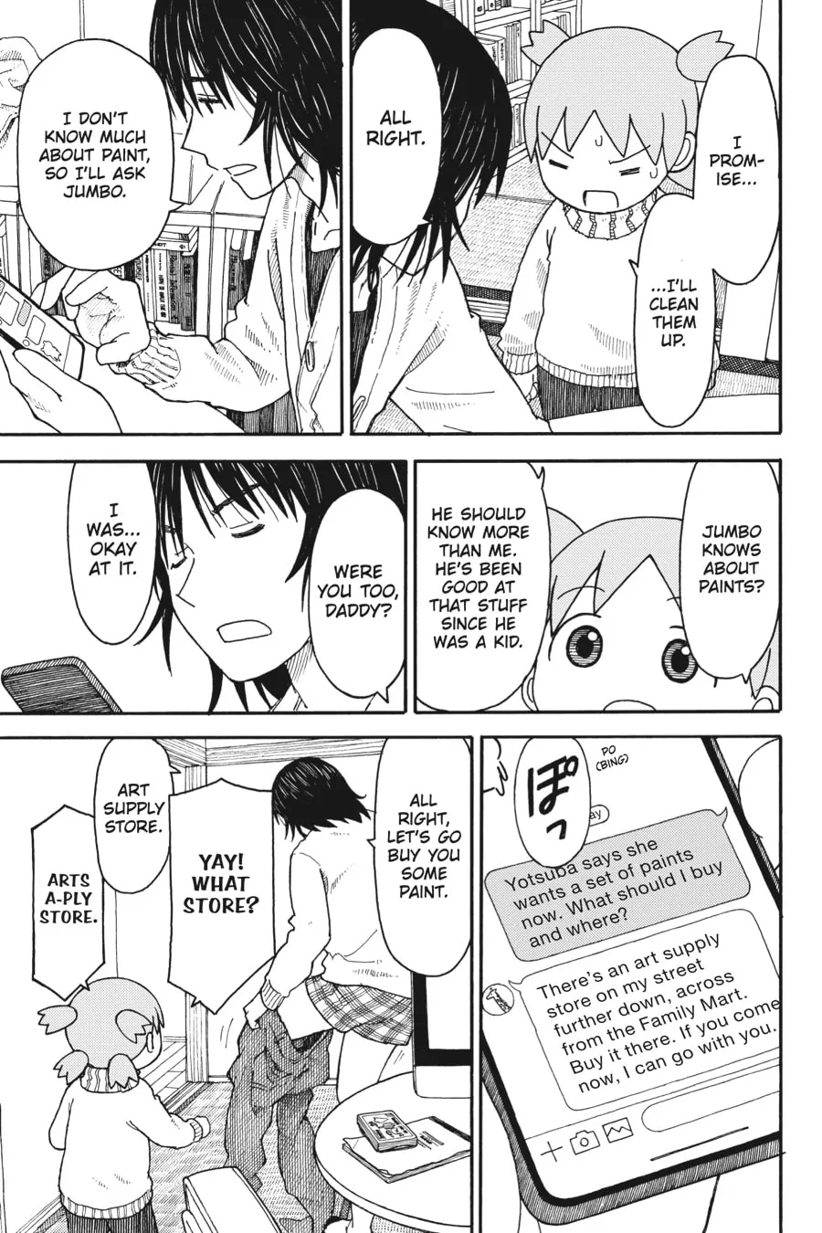 Yotsuba&! Chapter 102 page 11 - 