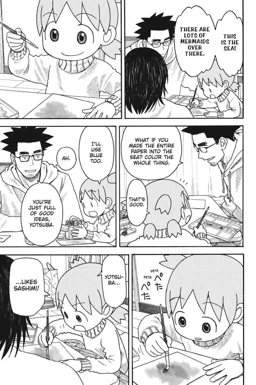 Yotsuba&! Chapter 102 page 23 - 