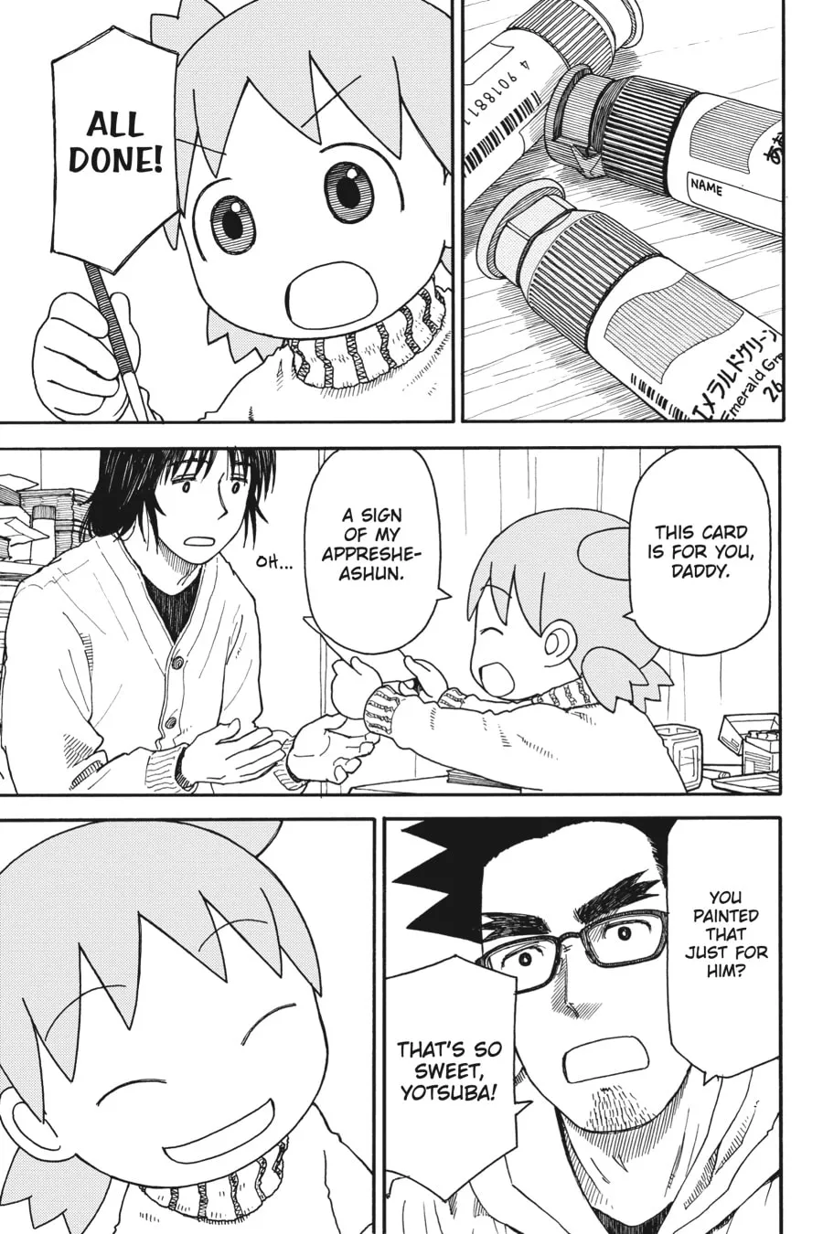 Yotsuba&! Chapter 102 page 37 - 