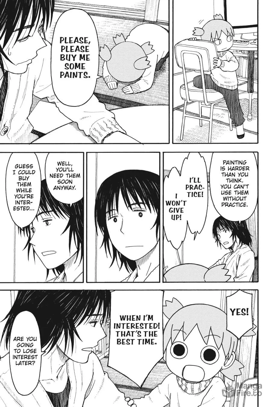 Yotsuba&! Chapter 102 page 9 - 