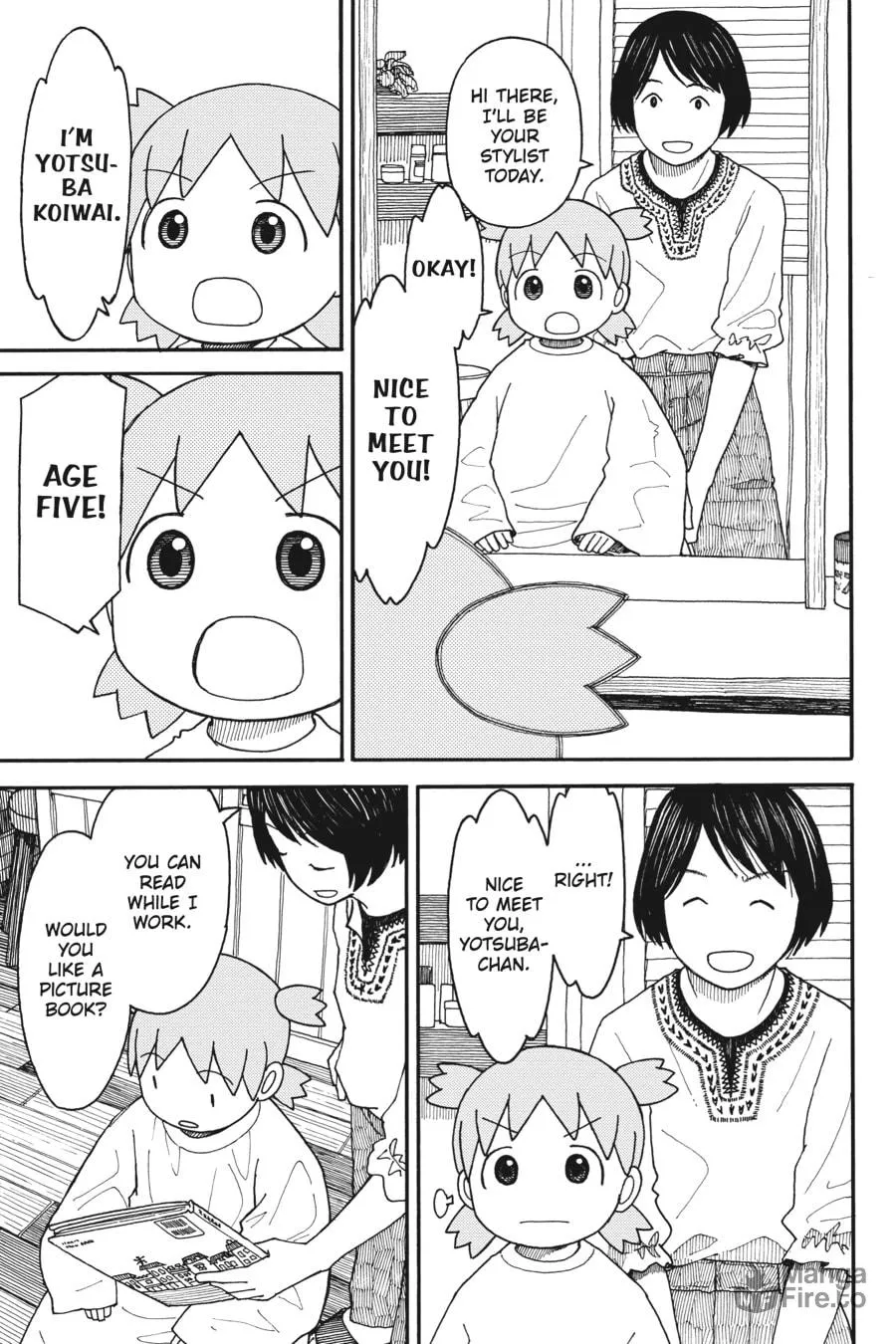 Yotsuba&! Chapter 103 page 5 - 