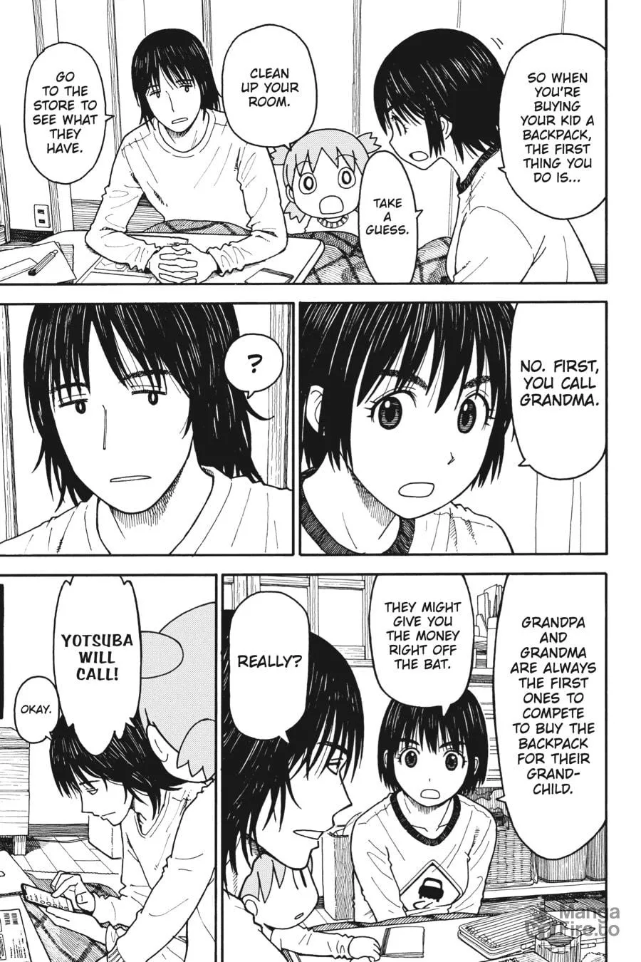 Yotsuba&! Chapter 104 page 15 - 