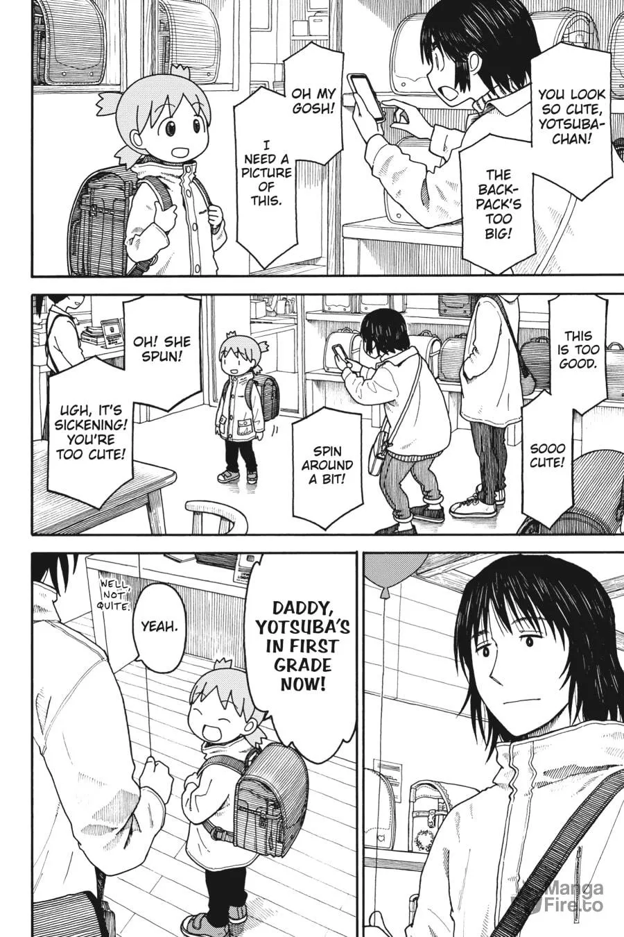 Yotsuba&! Chapter 104 page 36 - 