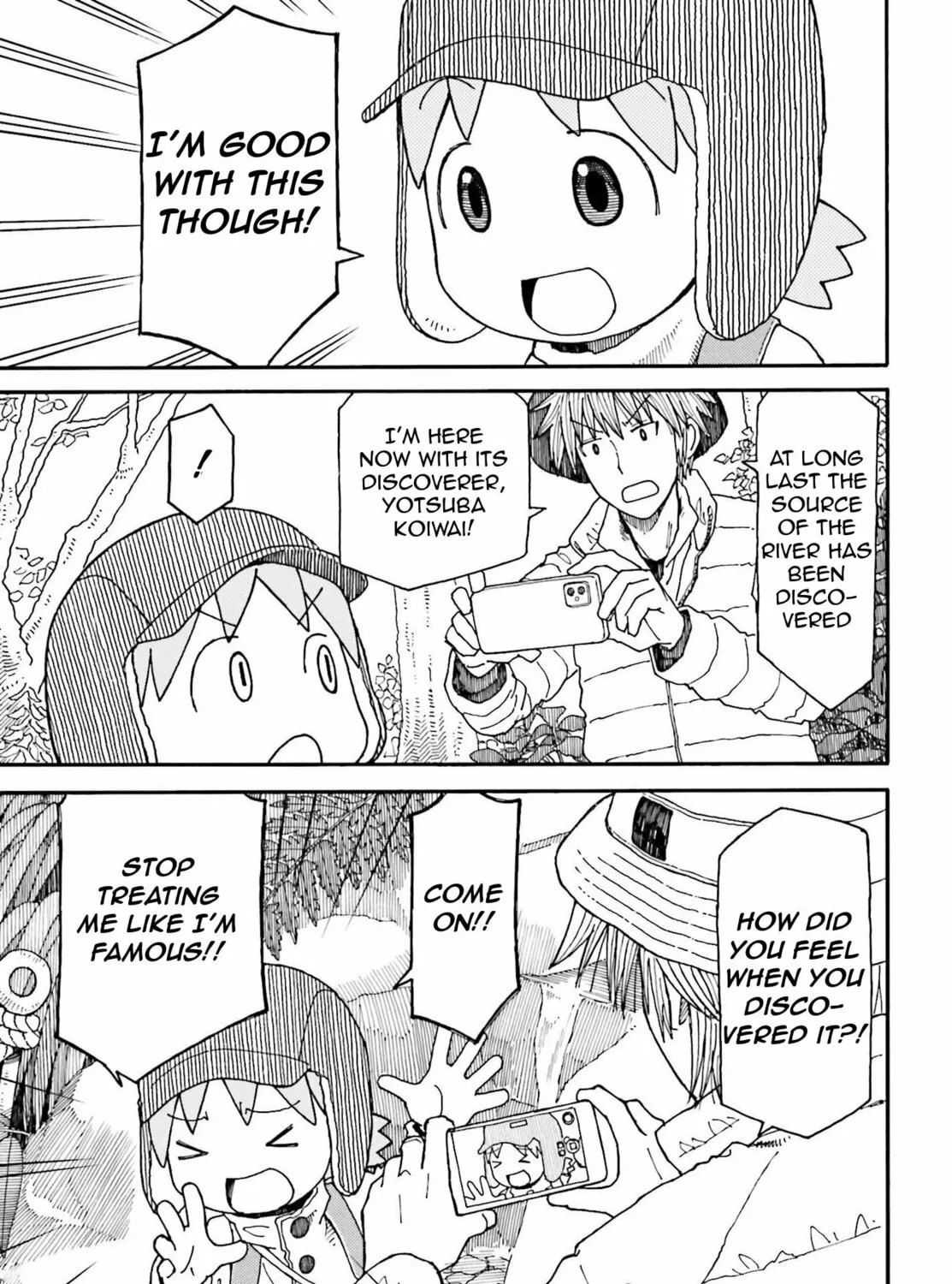 Yotsuba&! Chapter 111 page 37 - 