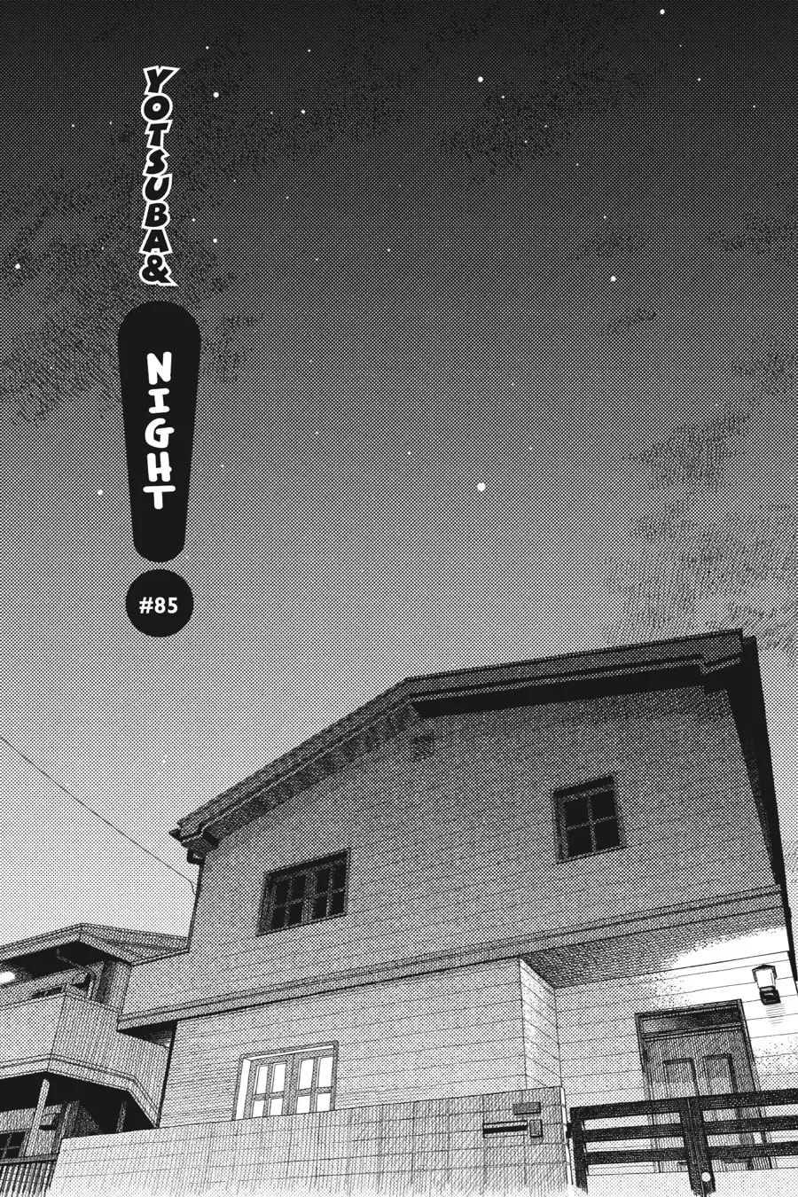 Yotsuba&! Chapter 85 page 1 - 