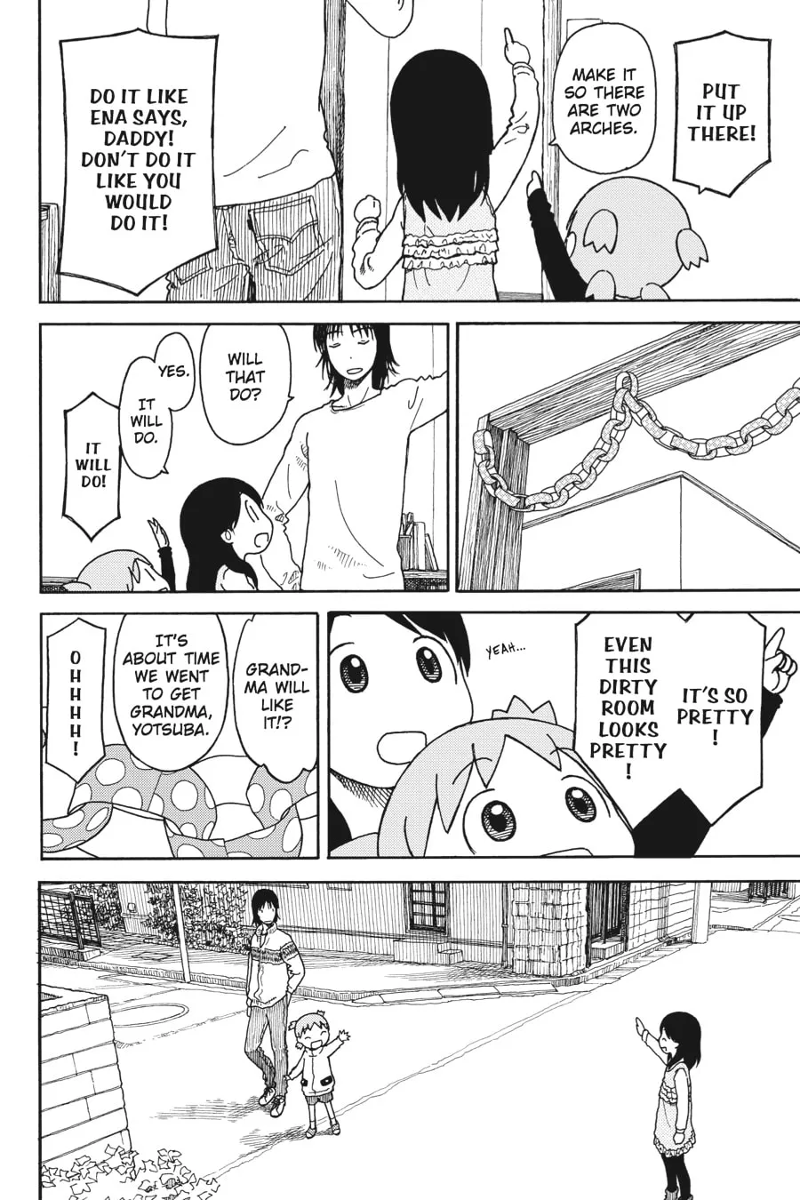 Yotsuba&! Chapter 86 page 4 - 