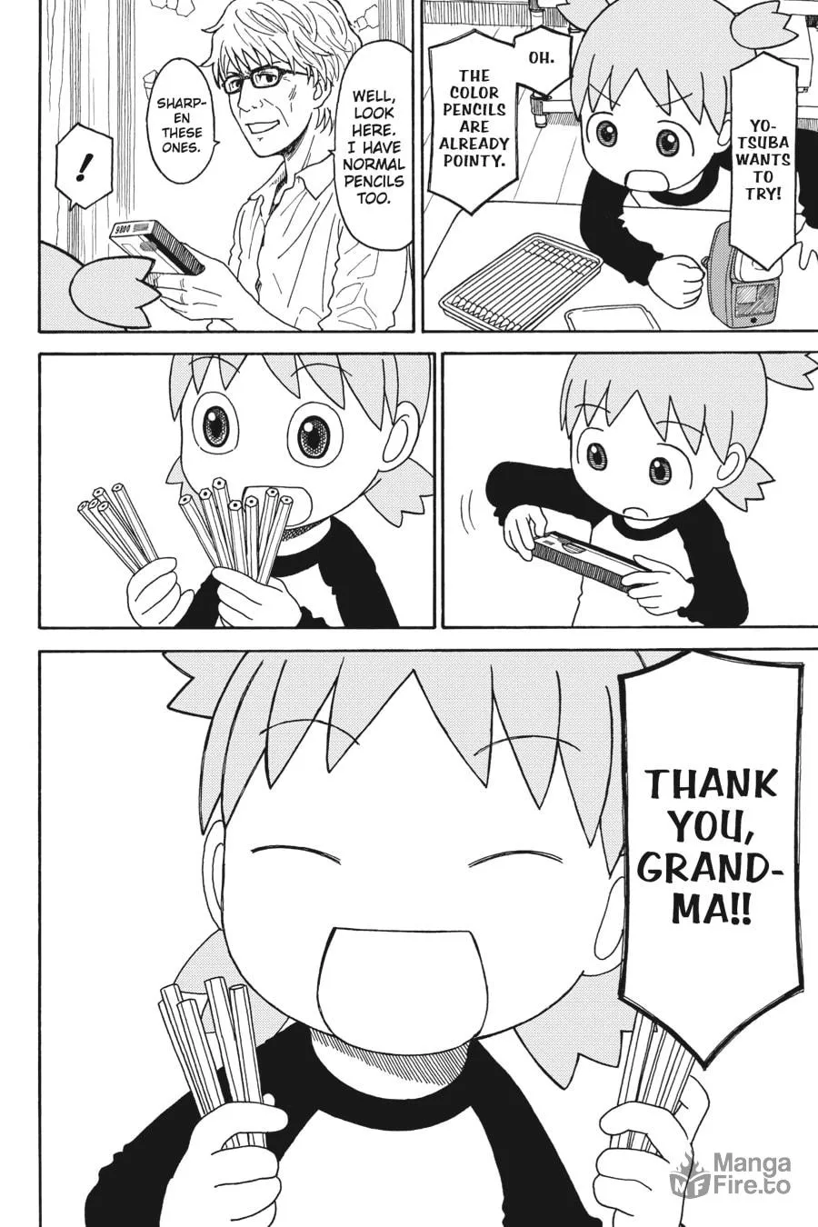 Yotsuba&! Chapter 86 page 36 - 