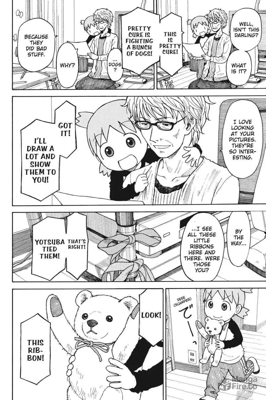 Yotsuba&! Chapter 87 page 18 - 