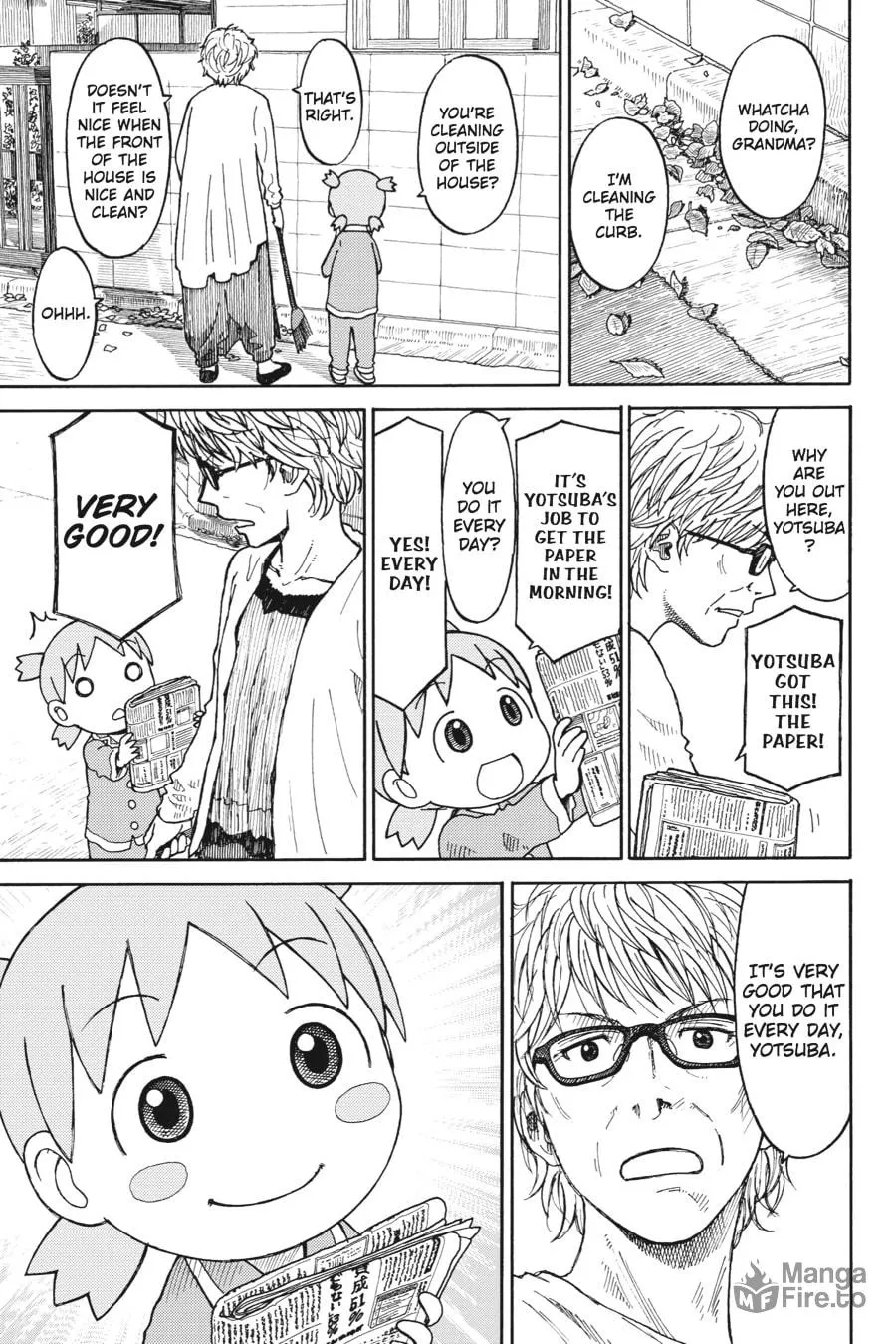 Yotsuba&! Chapter 87 page 5 - 