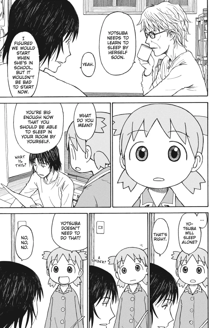 Yotsuba&! Chapter 88 page 13 - 