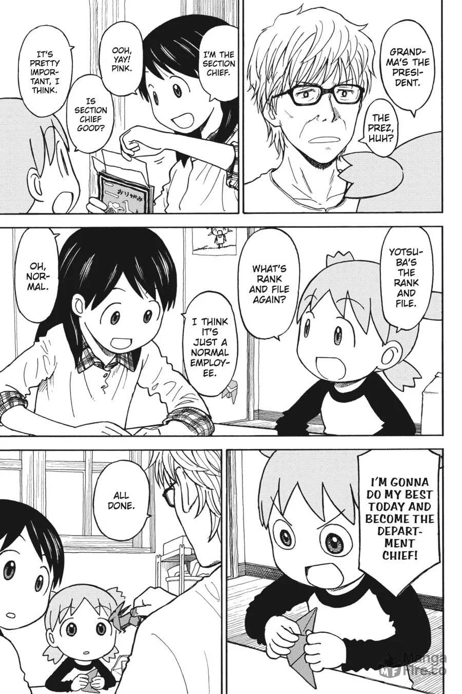 Yotsuba&! Chapter 88 page 3 - 