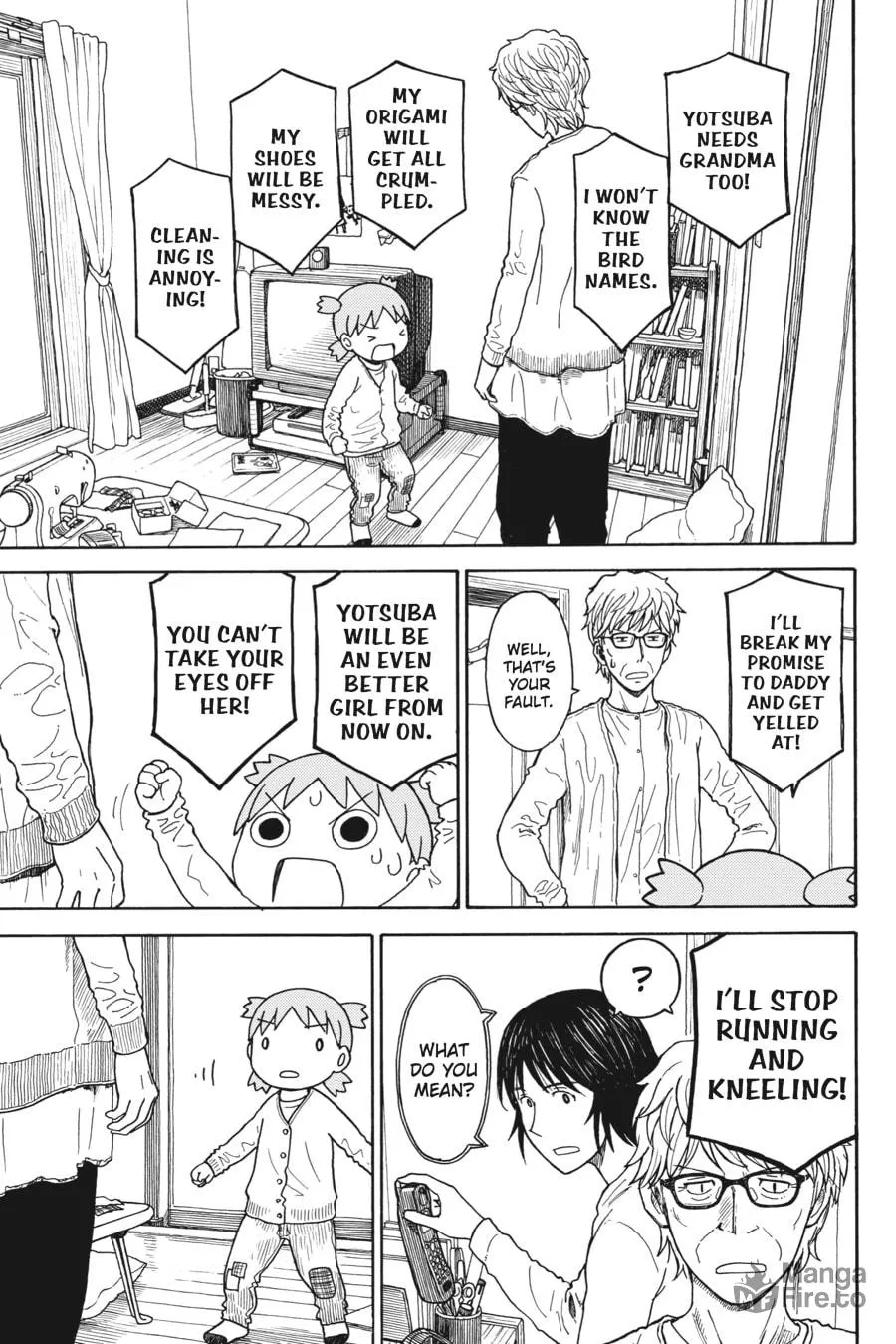 Yotsuba&! Chapter 89 page 15 - 