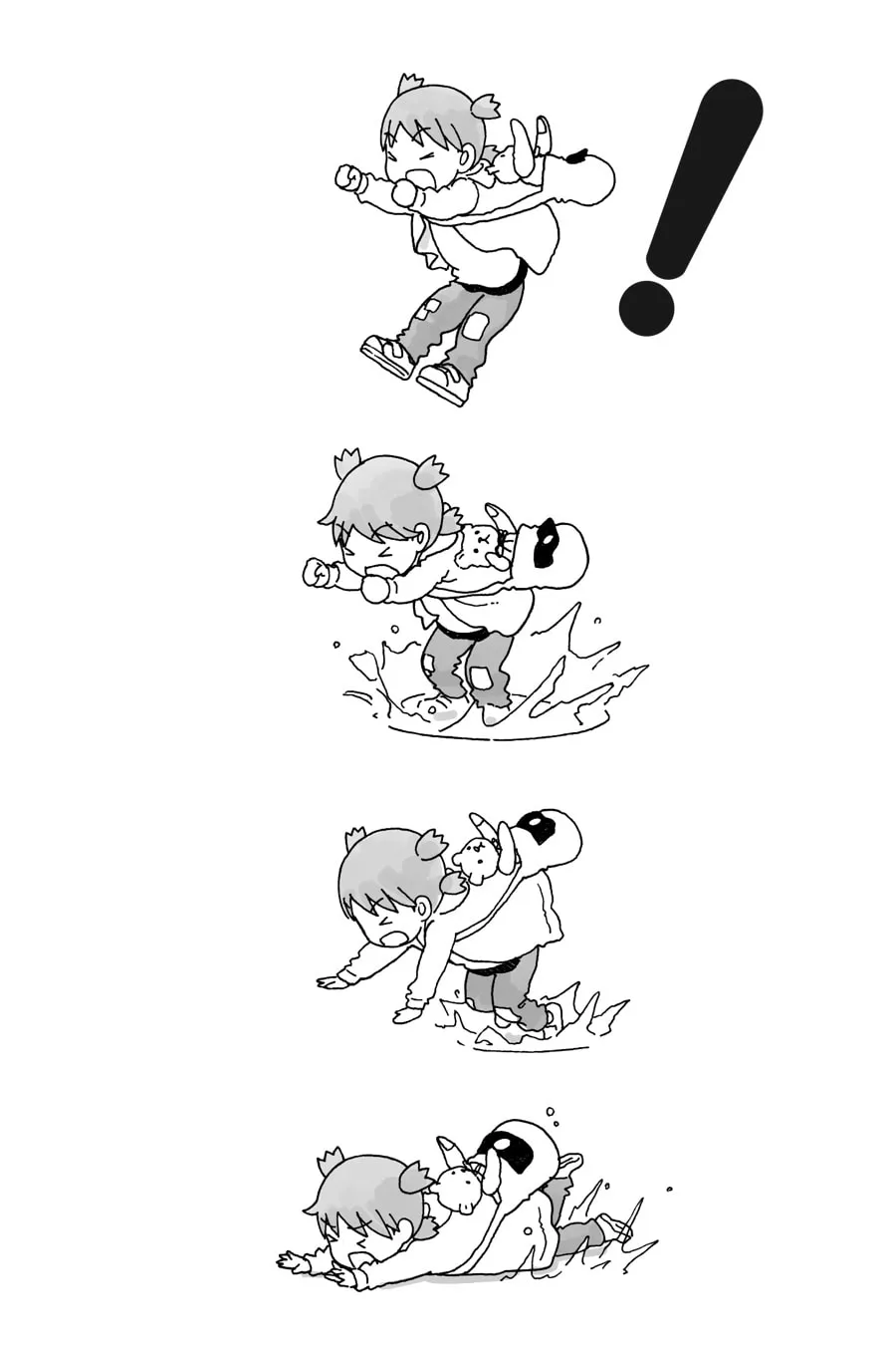 Yotsuba&! Chapter 90 page 17 - 