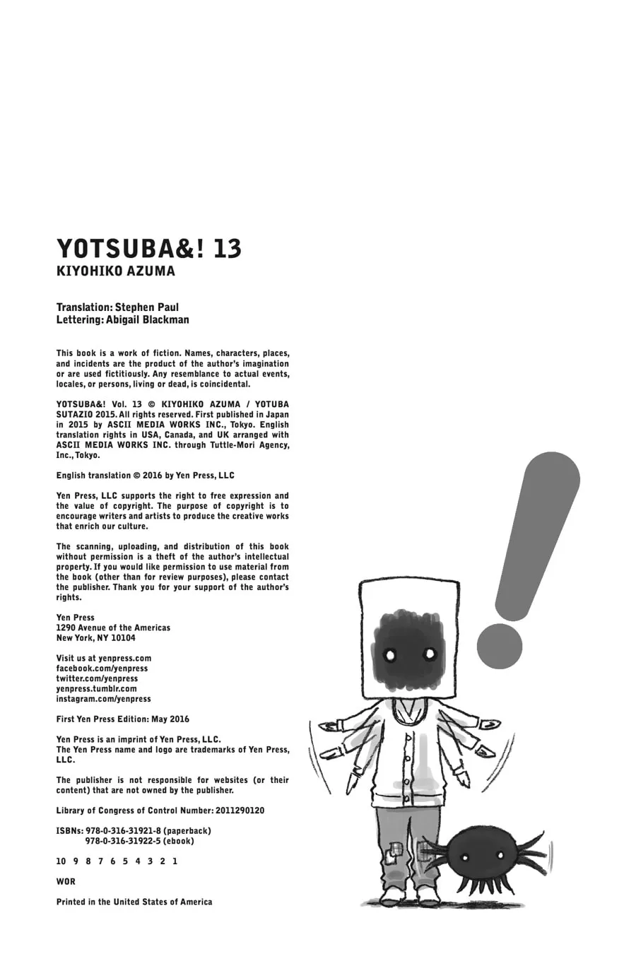 Yotsuba&! Chapter 90 page 19 - 